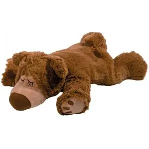 Wärme Stofftier Sleepy Bear braun