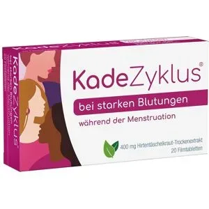 KadeFungin KadeZyklus bei starken Blutungen während d. Menstr. 400mg FTB