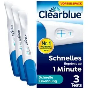 Clearblue Schwangerschaftstest Schnelle Erkennung