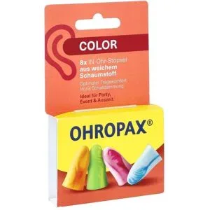 Ohropax Color Schaumstoff Stöpsel