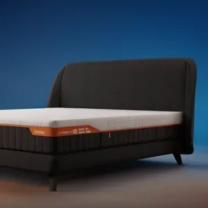 Emma Performance Boxspringbett ? 140x200cm ? Grau - 28cm