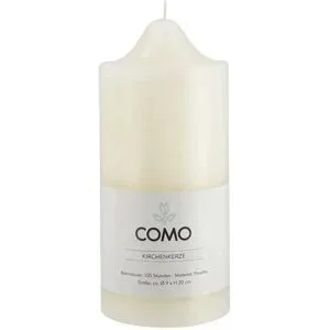 como Kirchenkerze   ¦ creme ¦ Paraffin ¦ Maße (cm): H: 20  Ø: 9