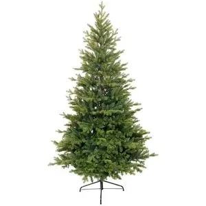 Höffner Weihnachtsbaum   ¦ grün ¦ Kunststoff,Metall ¦ Maße (cm): H: 150  Ø: 97