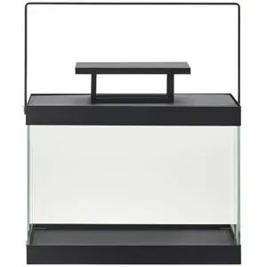 Höffner Metalllaterne   ¦ schwarz ¦ Metall,Glas ¦ Maße (cm): B: 33 H: 30 T: 15.0