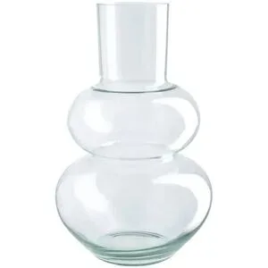 Höffner Vase   ¦ transparent/klar ¦ Glas ¦ Maße (cm): H: 30  Ø: 19