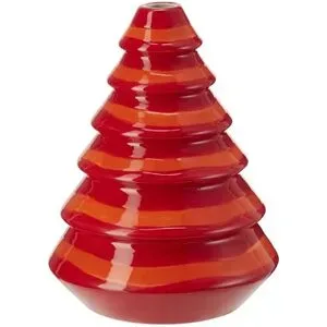 HOME STORY Deko Tannenbaum   ¦ rot ¦ Porzellan ¦ Maße (cm): H: 15,7  Ø: 12