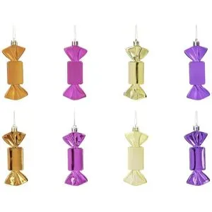 Höffner Anhänger Bonbons 6er-Set   ¦ mehrfarbig ¦ Kunststoff ¦ Maße (cm): B: 4 H: 2,5