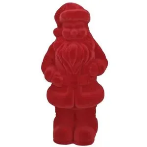 Höffner Deko Figur Weihnachtsmann   ¦ rot ¦ Kunststoff,Polyester ¦ Maße (cm): H: 40