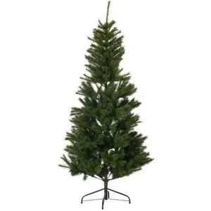 Höffner Kunsttannenbaum   ¦ grün ¦ Kunststoff,Metall ¦ Maße (cm): H: 185  Ø: 88
