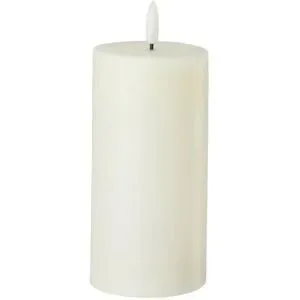HOME STORY LED Kerze   ¦ weiß ¦ Paraffin,Kunststoff ¦ Maße (cm): H: 18  Ø: 7.5