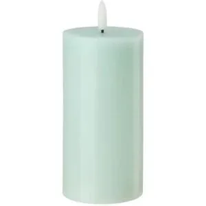 HOME STORY LED Kerze   ¦ blau ¦ Paraffin,Kunststoff ¦ Maße (cm): H: 18  Ø: 7.5