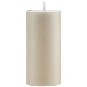 HOME STORY LED Kerze   ¦ braun ¦ Paraffin,Kunststoff ¦ Maße (cm): H: 23  Ø: 10