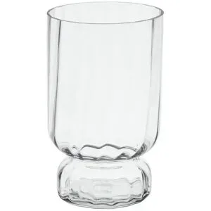 HOME STORY Vase   ¦ transparent/klar ¦ Glas ¦ Maße (cm): H: 25  Ø: 15
