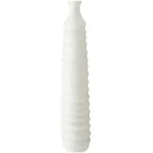 HOME STORY Deko Vase   ¦ weiß ¦ Polyresin (Kunstharz) ¦ Maße (cm): H: 75  Ø: