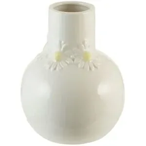 HOME STORY Vase   ¦ weiß ¦ Porzellan ¦ Maße (cm): B: 8 H: 10,2