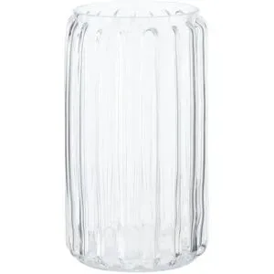 Höffner Vase   ¦ transparent/klar ¦ Glas ¦ Maße (cm): H: 26  Ø: 14