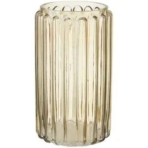 Höffner Vase   ¦ braun ¦ Glas ¦ Maße (cm): H: 26  Ø: 14
