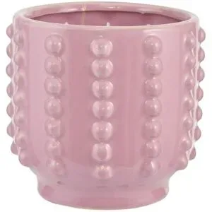 Höffner Übertopf   ¦ rosa/pink ¦ Keramik ¦ Maße (cm): H: 13,5  Ø: 14.5