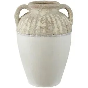 HOME STORY Vase   ¦ braun ¦ Steinzeug ¦ Maße (cm): B: 18,5 H: 27