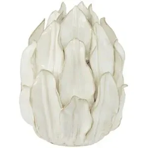 HOME STORY Vase   ¦ creme ¦ Steinzeug ¦ Maße (cm): B: 14,5 H: 18