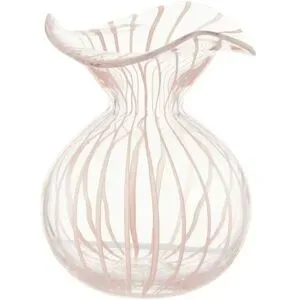 HOME STORY Vase   ¦ rosa/pink ¦ Glas ¦ Maße (cm): H: 19,5  Ø: 14.5
