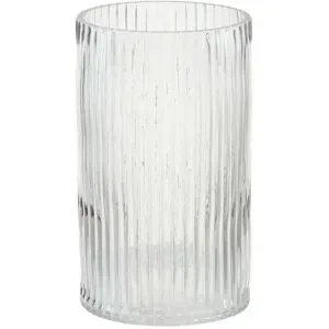 HOME STORY Vase   ¦ transparent/klar ¦ Glas ¦ Maße (cm): H: 20  Ø: 12