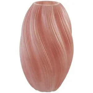 HOME STORY Vase   ¦ rosa/pink ¦ Glas ¦ Maße (cm): H: 27  Ø: 16.5