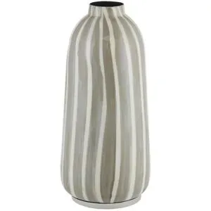 Höffner Vase   ¦ braun ¦ Eisen ¦ Maße (cm): H: 25  Ø: 12