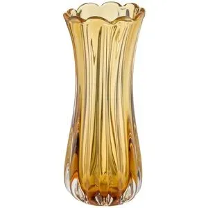 HOME STORY Vase   ¦ braun ¦ Glas ¦ Maße (cm): B: 14 H: 33,5