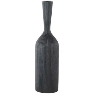 HOME STORY Deko Vase   ¦ schwarz ¦ Polyresin (Kunstharz) ¦ Maße (cm): H: 65  Ø: