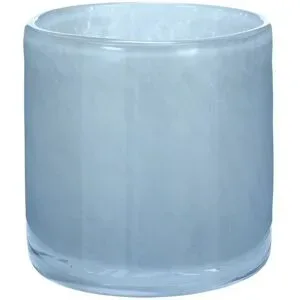 HOME STORY Teelichtglas   ¦ blau ¦ Glas ¦ Maße (cm): H: 8,5  Ø: 8.3