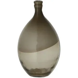 HOME STORY Vase   ¦ braun ¦ Glas ¦ Maße (cm): H: 33  Ø: 19