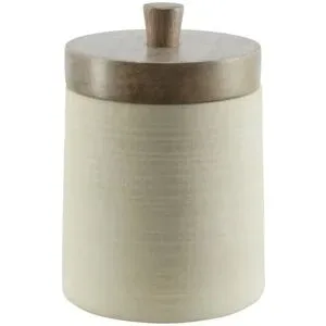 Gray & Jones Deko Aufbewahrungsdose   ¦ beige ¦ Maße (cm): H: 16,51  Ø: 11.43