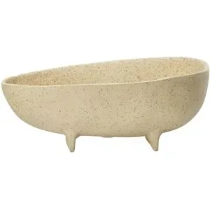 HOME STORY Deko Schale   ¦ beige ¦ Aluminium ¦ Maße (cm): B: 24 H: 9 T: 13.5