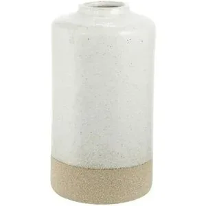 HOME STORY Vase   ¦ weiß ¦ Steingut ¦ Maße (cm): H: 26  Ø: 14.5