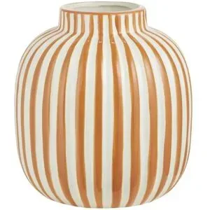 HOME STORY Vase   ¦ orange ¦ Dolomite ¦ Maße (cm): H: 20,5  Ø: 19