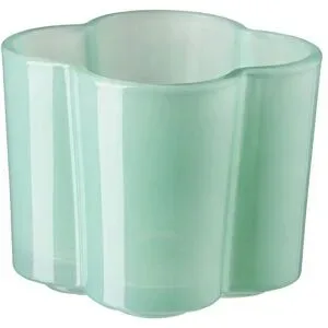 HOME STORY Teelichthalter   ¦ grün ¦ Glas ¦ Maße (cm): H: 7,8  Ø: 9.8