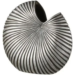 HOME STORY Deko Vase Muschel   ¦ mehrfarbig ¦ Polyresin (Kunstharz) ¦ Maße (cm):
