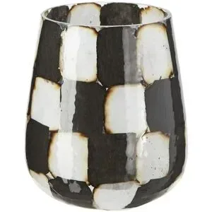 Höffner Vase   ¦ mehrfarbig ¦ Glas ¦ Maße (cm): H: 14,5  Ø: 12.5