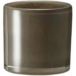 Jette Home Teelichtglas   ¦ braun ¦ Glas ¦ Maße (cm): H: 10  Ø: 10