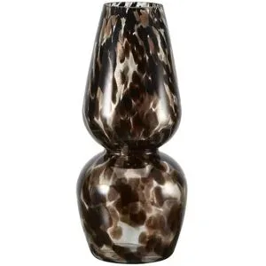 HOME STORY Vase   ¦ braun ¦ Glas ¦ Maße (cm): H: 34  Ø: 15