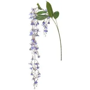 Höffner Blütenrispe   ¦ lila/violett ¦ Kunststoff,Eisendraht ¦ Maße (cm): H: 110