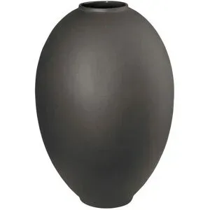 ASA SELECTION Vase  Mara ¦ grau ¦ Steinzeug ¦ Maße (cm): H: 25  Ø: 17