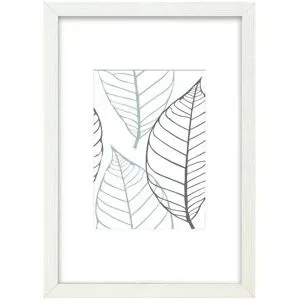 Höffner Holzbilderrahmen 21x30 cm  Iceland ¦ weiß ¦ Holzwerkstoff ¦ Maße (cm): B: 23 H: