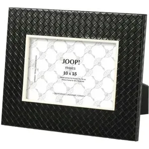 JOOP! Bilderrahmen   ¦ schwarz ¦ Kunstleder ¦ Maße (cm): B: 18 H: 22