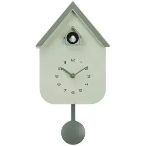 HOME STORY Wanduhr   ¦ grau ¦ Kunststoff,Aluminium ¦ Maße (cm): B: 41,5 H: 8,5