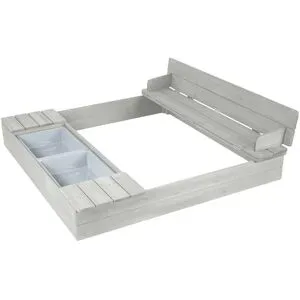 Roba Sandkasten   ¦ grau ¦ Maße (cm): B: 125 H: 20,5 T: 120.0