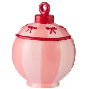 HOME STORY Keksdose Kugel   ¦ rosa/pink ¦ Dolomite ¦ Maße (cm): B: 15 H: 19,5