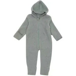 Höffner Merino Baby Overall  Wollfleece ¦ blau