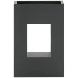 Höffner Blumenkübel   ¦ schwarz ¦ Eisen ¦ Maße (cm): B: 38 H: 55 T: 18.0
